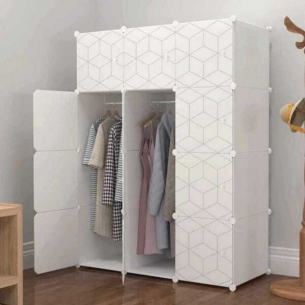 Armoire 3battants en plastique