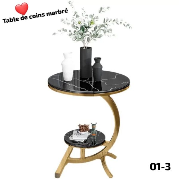 Table de coin marbre – Image 2