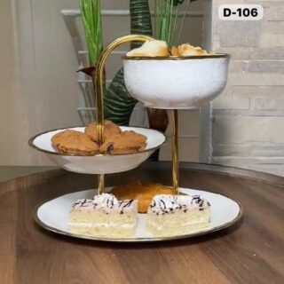 Présentoir en porcelaine