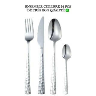 Ensemble cuillères 24pcs