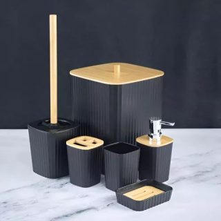 Ensemble accessoires salle de bains