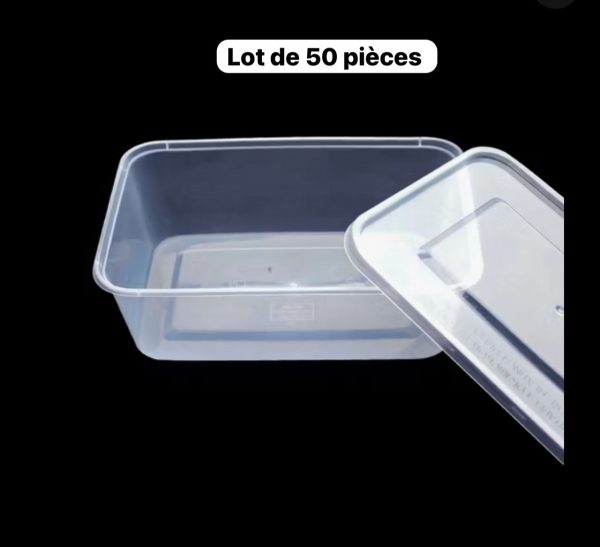 Box plastique lot de 50pcs – Image 2