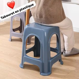 Tabouret en plastique