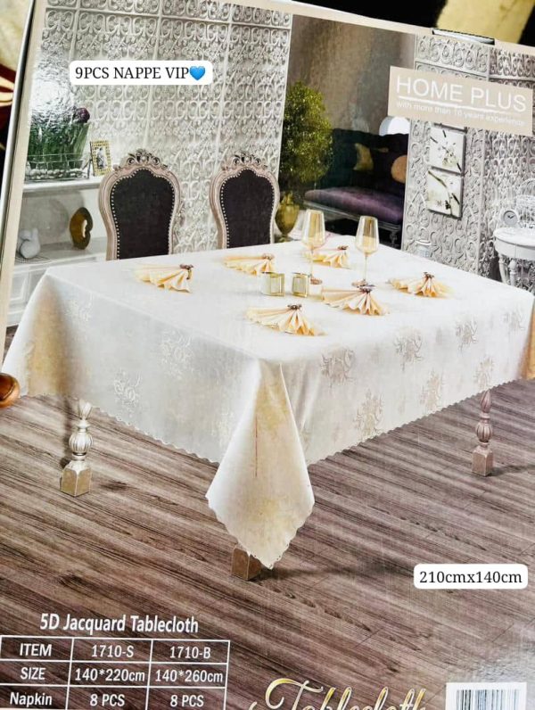 Nappe table 9pcs