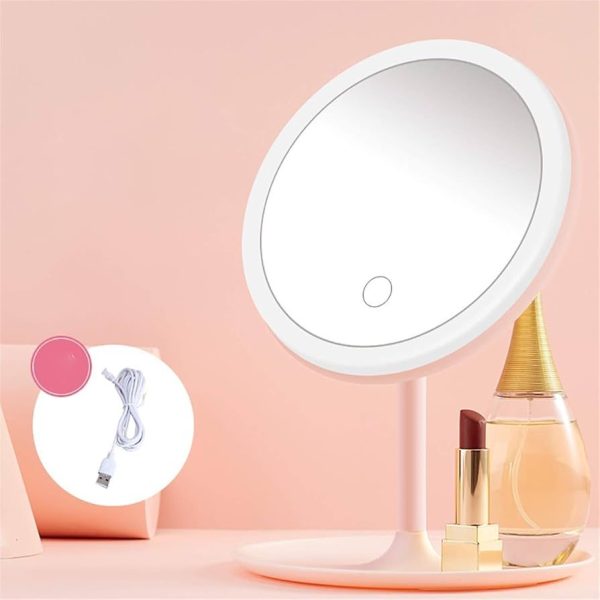 Miroir rechargeable led
