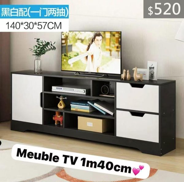 Meuble TV 1m40