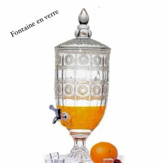 Fontaine en verre 3 litres