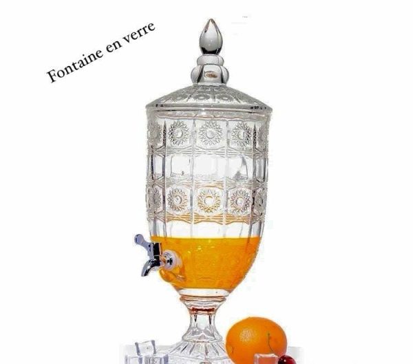 Fontaine en verre 3 litres