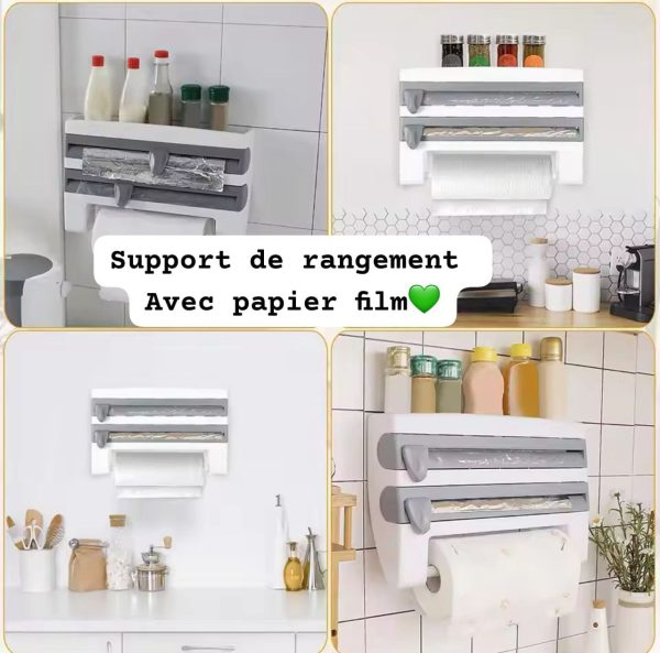 Support de rangement avec papier film – Image 3