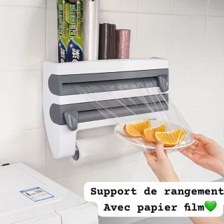 Support de rangement avec papier film