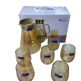 Ensemble caraf verre 7 pcs