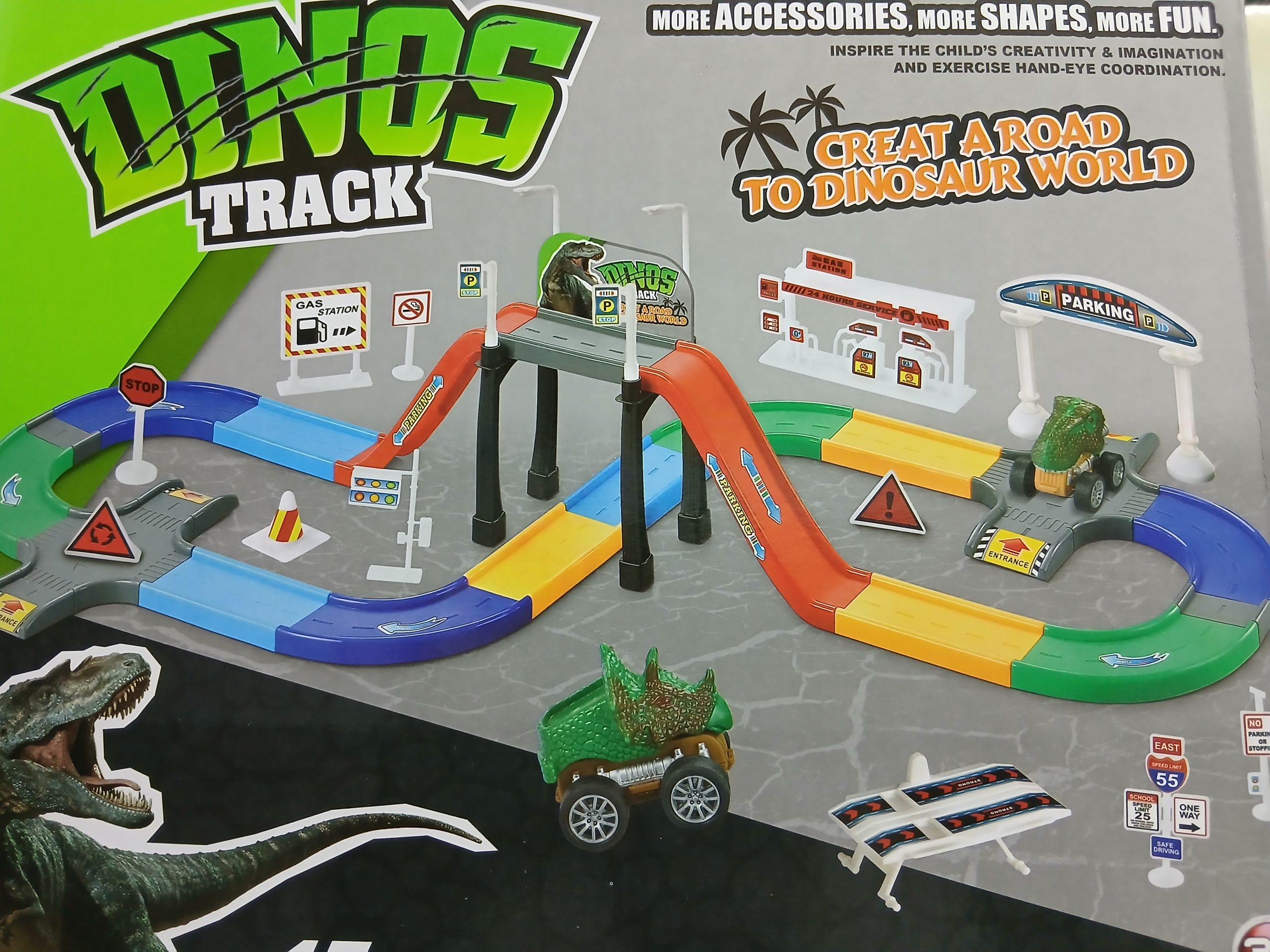 Parking lot de jeux pour enfants