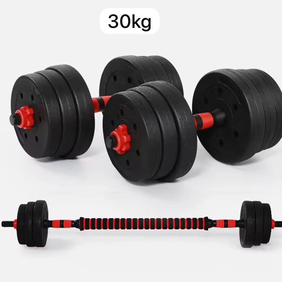 Ensemble barres d'haltère 30kg