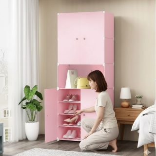 Armoire de rangement en plastique