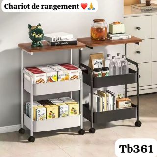 Chariot de rangement