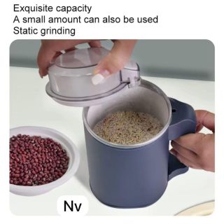 Moulin Électrique Multifonction – Machine à Moudre Grains & Épices – Broyeur Puissant – Bol Grande Capacité – Usage Domestiqu