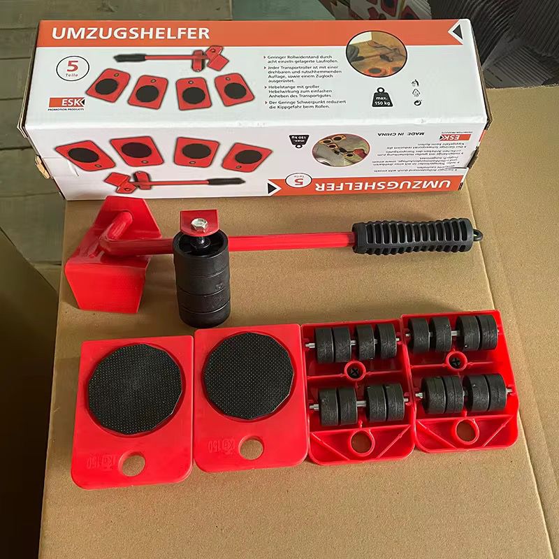 Kit d'outils de déménagement de meubles 5 pcs – Image 2