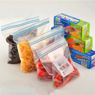 Sachet plastique avec fermeture 18pcs