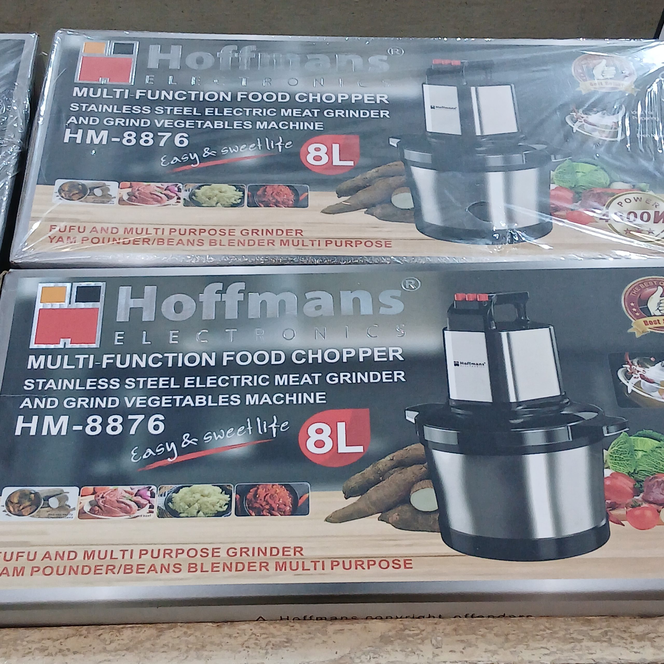 Hachoir électrique 8 litres Hoffman