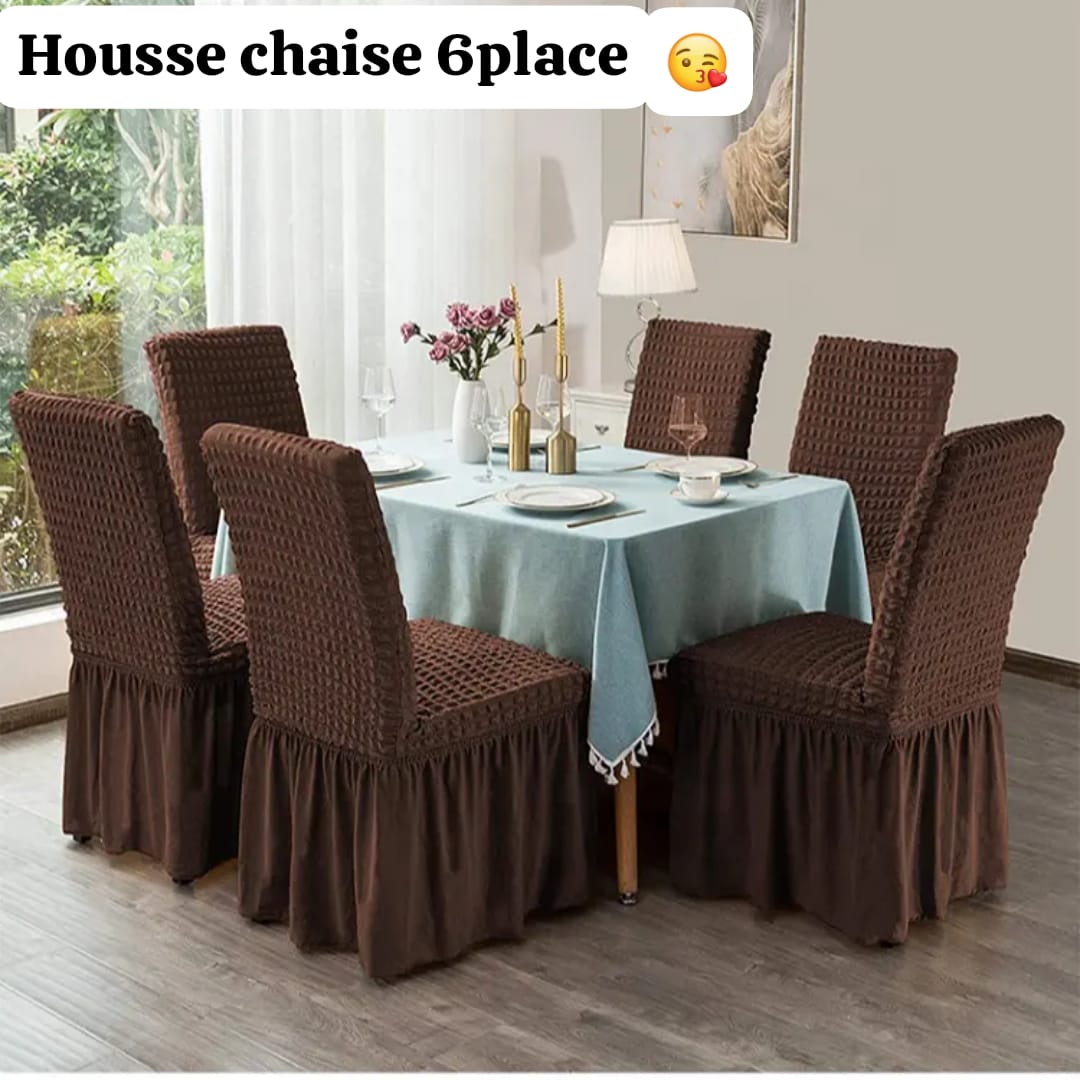 Housses chaises 6 places – Image 2