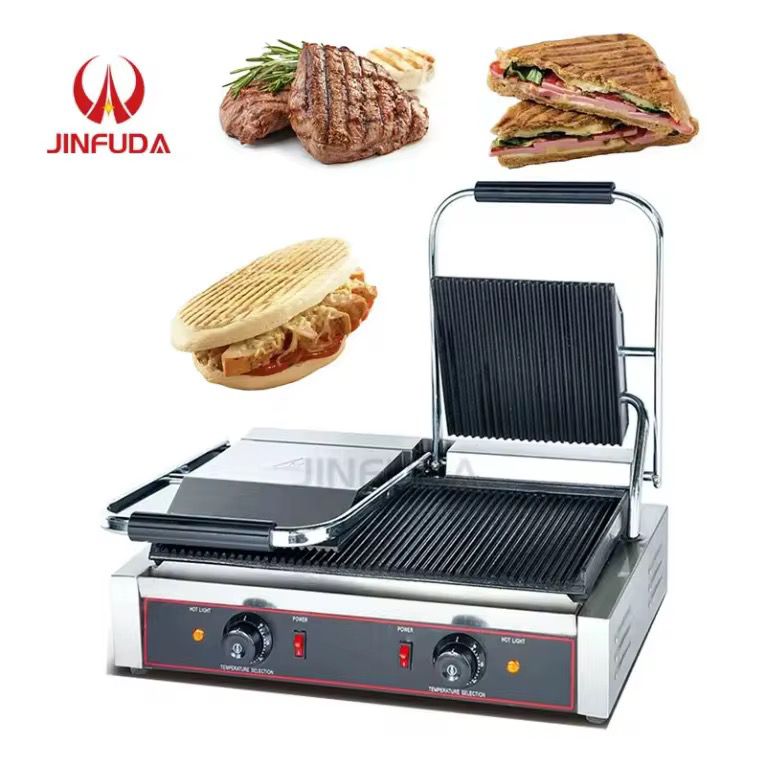 Machine panini professionnelle double