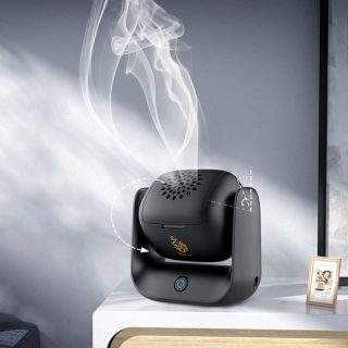 Machine à arômes rotative, encensoir arabe de haute qualité